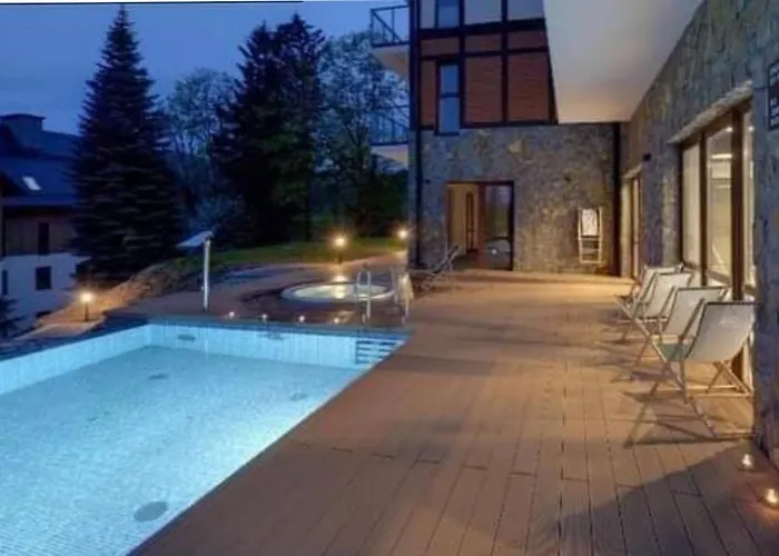 Z Basenem I Jacuzzi Karmelowy Na Dolnej Park A13, Ul Dolna 7a Apartment Schreiberhau